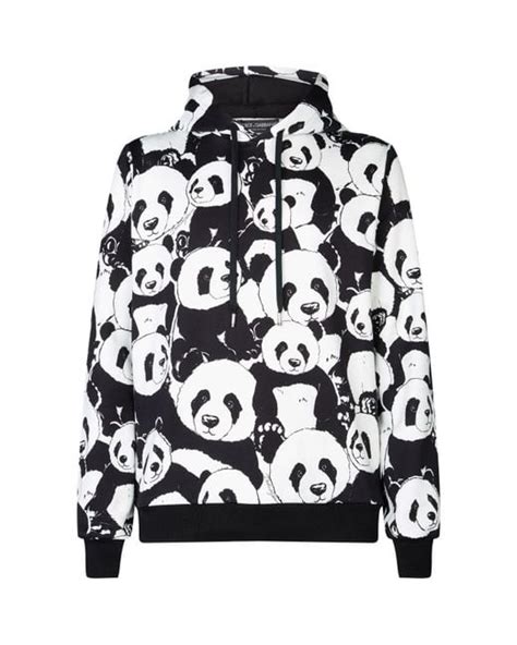 dolce gabbana hoodie stampa panda|Men's sweatshirts: hooded or non.